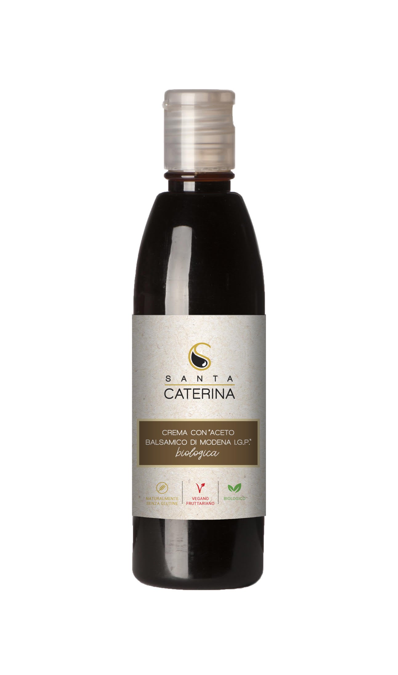 Organic cream with "Balsamic Vinegar of Modena PGI"